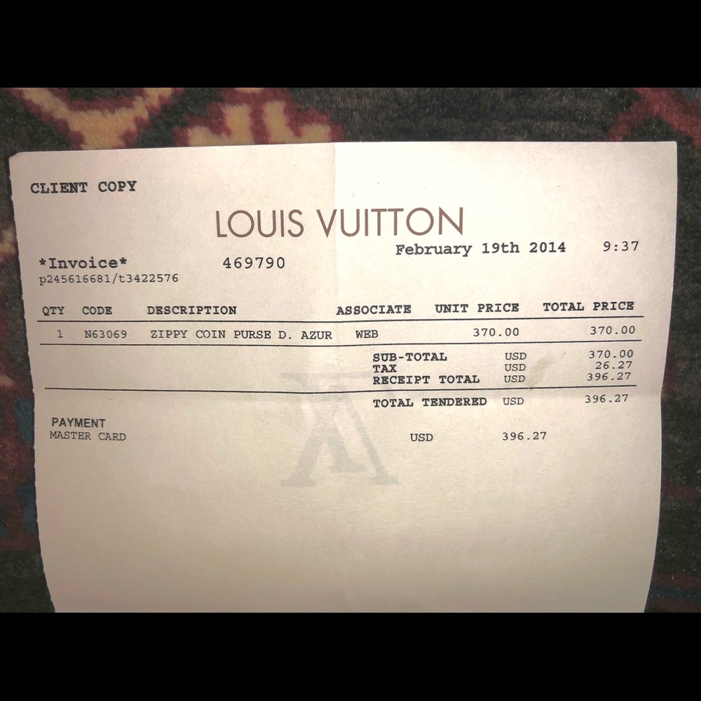Auth Louis Vuitton Hampstead Tote & Zippy Wallet - Picture 5 of 14